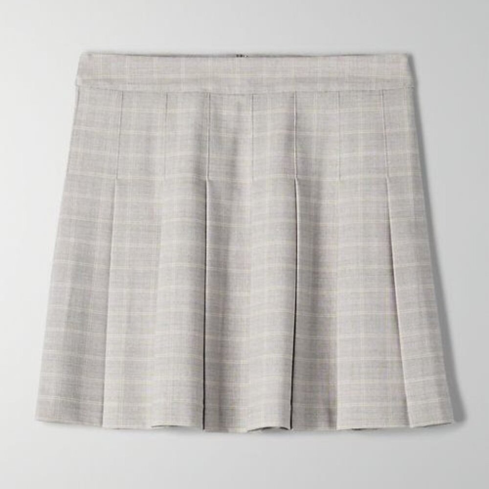 artizia sunday best olive mini skirt